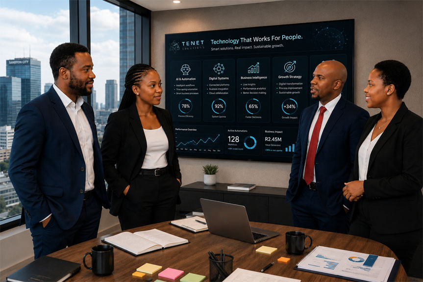 Business strategy and AI consulting for South African businesses